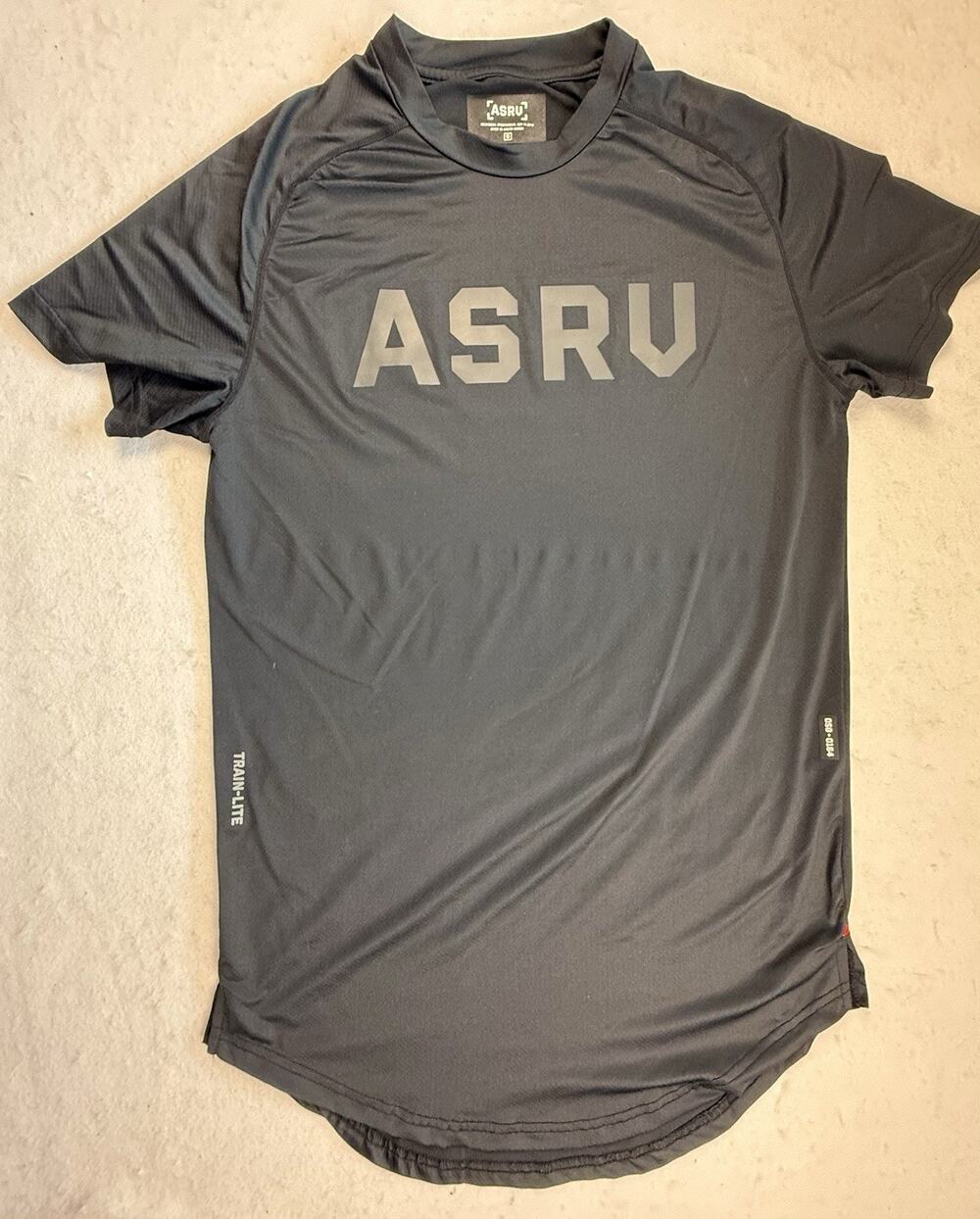 ASRV technical sportswear Shirt mens small black Training